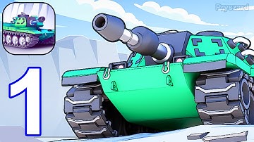 Idle Wars: Tank Merger - Gameplay Walkthrough Part 1 Tank War Army Commander - Tank Merge (Android)