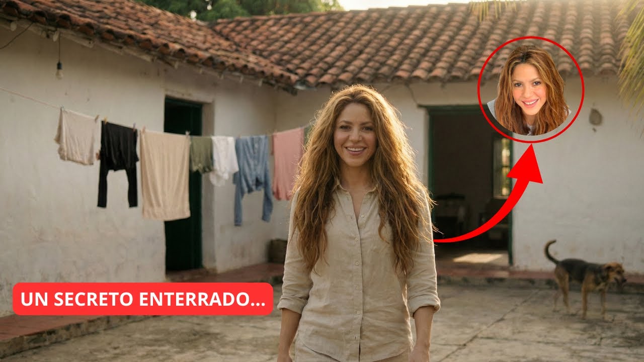 Shakira volvió a su casa de infancia… y un hallazgo oculto en el patio reveló un secreto familiar