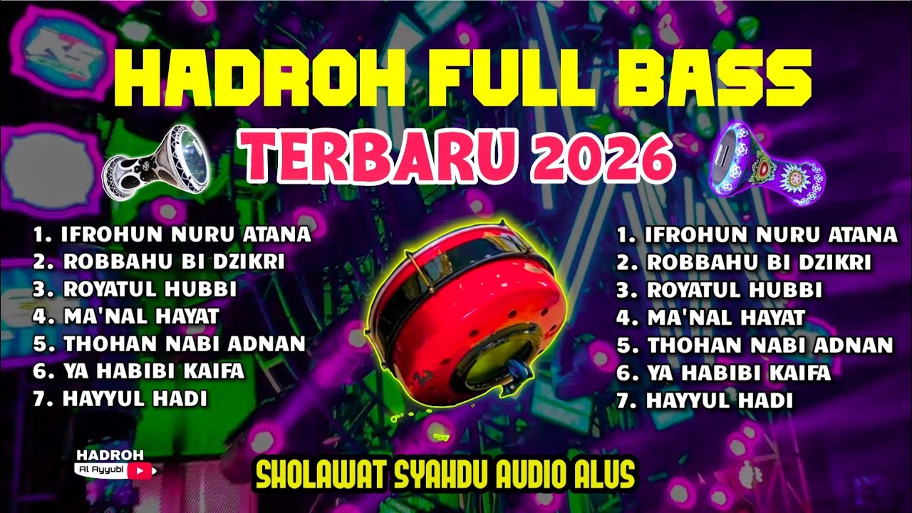 HADROH FULL BASS TERBARU 2026 VIRAL TIKTOK - HADROH AL AYYUBI CEK SOUND
