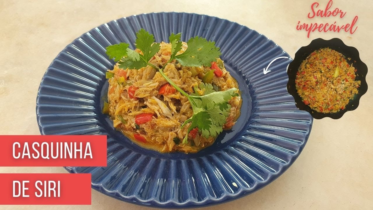 COMO FAZER CASQUINHA DE SIRI BAIANA l RECEITAS