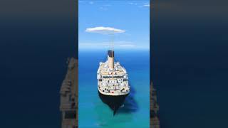 KAPAL TITANIC GTA 5 #shorts