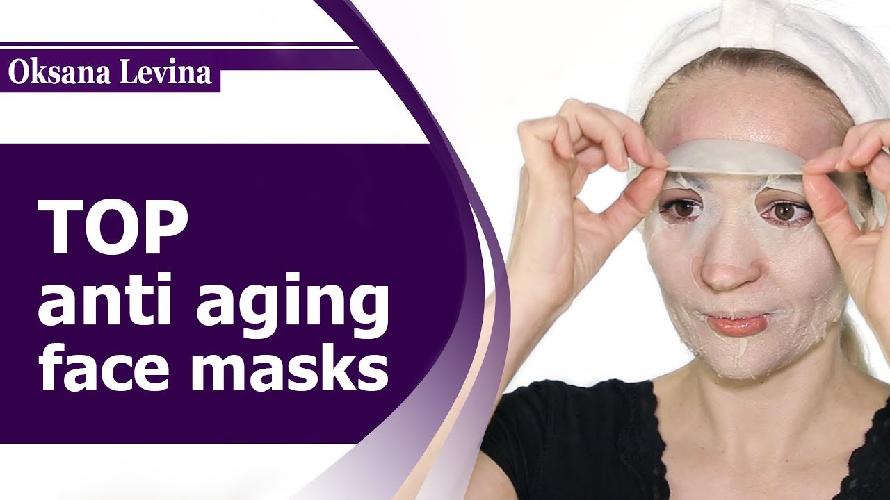 TOP of the best anti aging face masks. Gelatin mask for rejuvenation