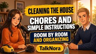 Cleaning the House in English | Learn English Grammar Easily |  Real English Conversation screenshot 1