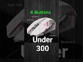 Under 300 Best Salling Gaming Mouse on Amazon Zebronics Transformer M #mouse