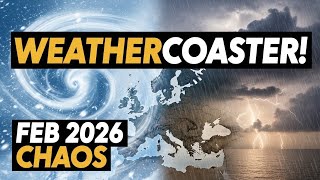 Download Lagu Europe's February 2026 Weather Rollercoaster: Cold Snaps, Polar Vortex \u0026 Wild Rains! MP3
