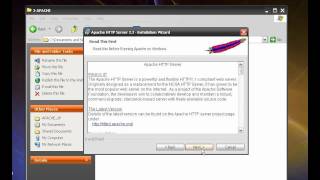 Apache, MySQL, PHP and more on  XP - with virtual hosts