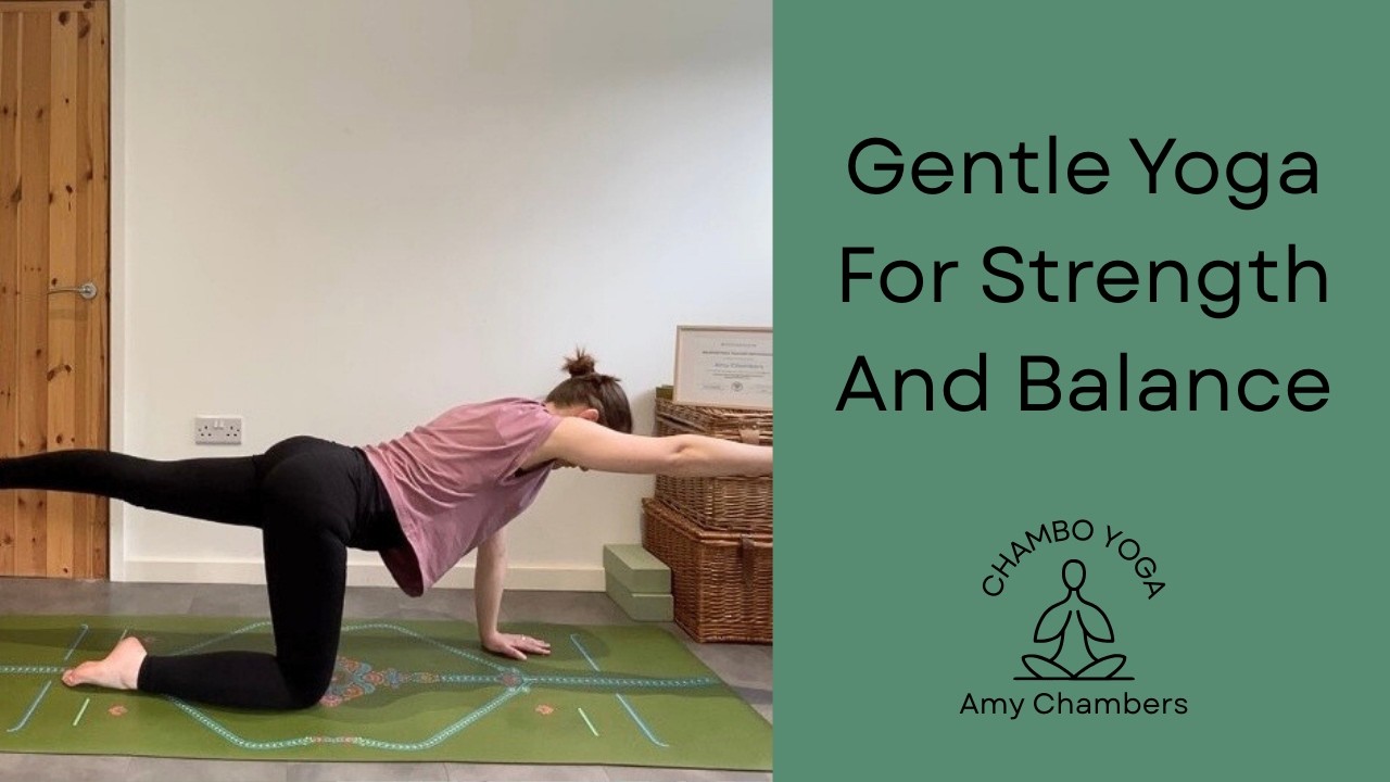 Gentle Yoga for Strength & Balance (25 Minutes) | Slow Beginner Flow
