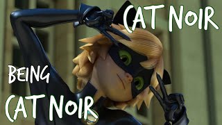 cat noir being cat noir for 4 minutes and 14 seconds