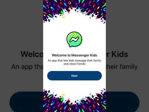 How to sign up for MESSENGER KIDS app?