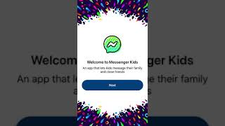 How to sign up for MESSENGER KIDS app? screenshot 1