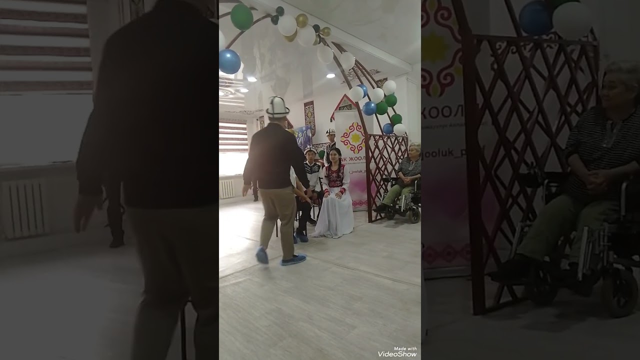 Выступление в доме пожилых и людей с инвалидностью Үмүт-үйү 