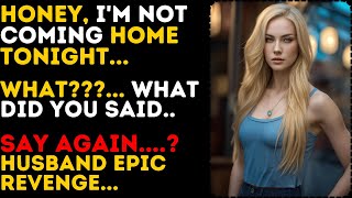 Cheating Wife Said I'm Not Coming Home Tonight, Husband Epic Revenge. Cheating Story
