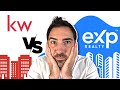 Exp realty contre keller williams comparaison approfondie