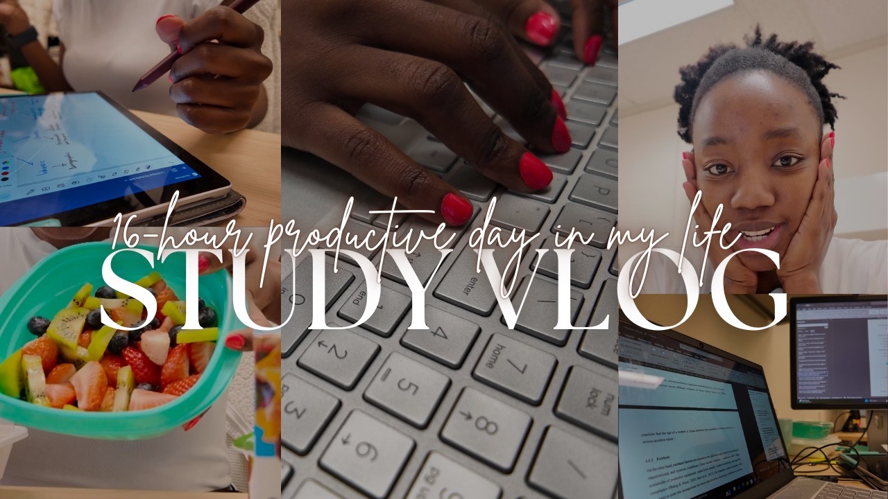 Study Vlog | A Productive Day in my Life as a Civil Engineering PhD ...