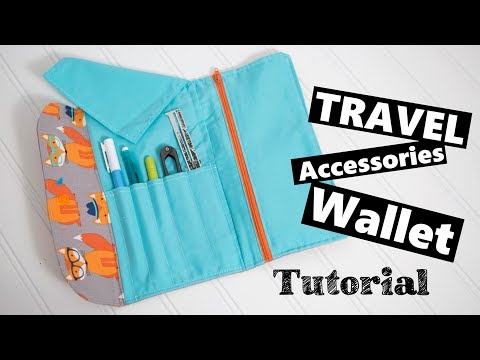 Travel Accessories Wallet Sewing Tutorial