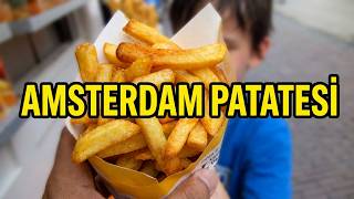 HOLLANDA ...Amsterdam  meşhur patat doyumluk NEFİS BİR LEZZET #amsterdam #patates