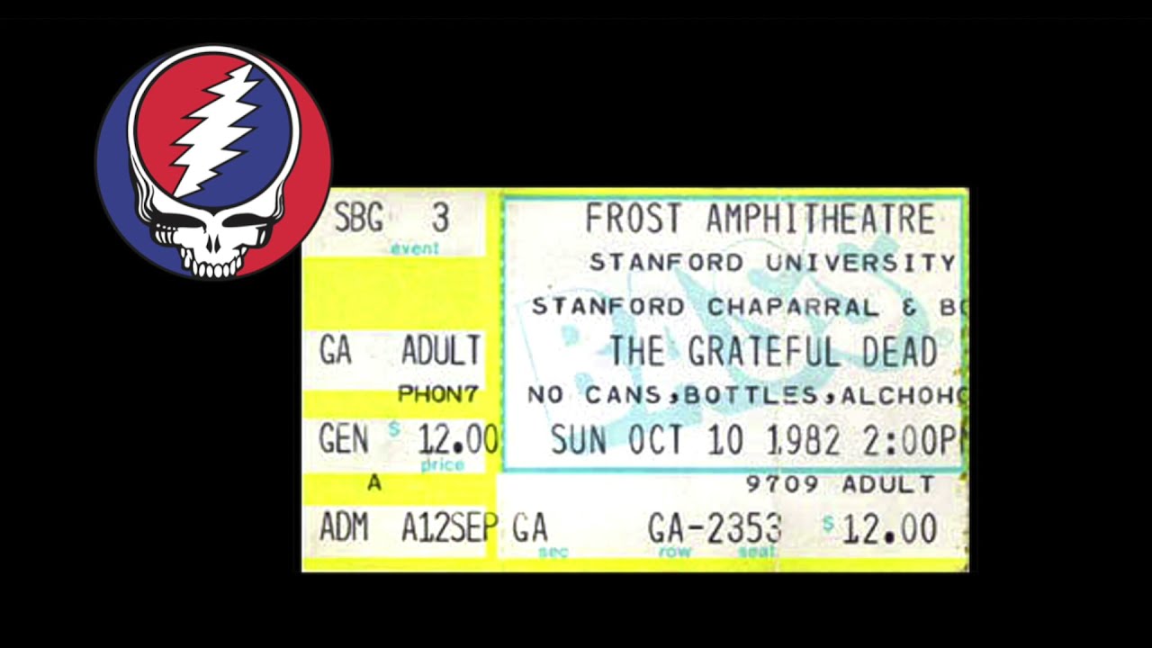 Grateful dead 1982 10 10 frost amp palo alto full concert sbd recent
