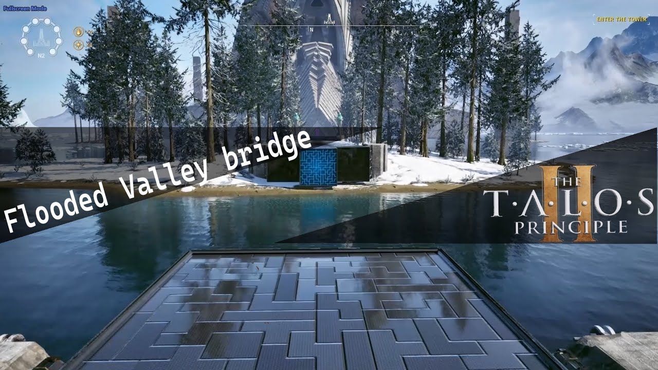 The Talos Principle 2 Flooded Valley bridge