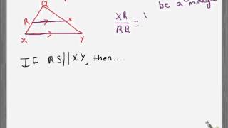 15 - Midsegment Theorem and Side Splitter Theorem