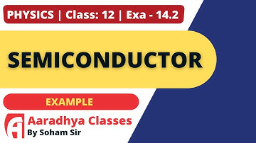 EXAMPLE 14.2 CLASS 12 PHYSICS BY SOHAM SIR AARADHYA CLASSES ENGLISH MEDIUM