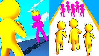 Giant Rush vs Join Clash 3D 💪🏃 Max Level Gameplay Walkthrough Android iOS Y4R5
