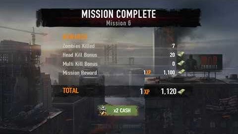 Mad Zombies main Mission 6 R1 City Corner Android games Re-Play