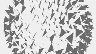 3D Sphere Triangles Impact Logo | After Effects template
