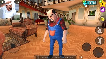 Scary Stranger 3D Update Special Levels Control Miss T & Mr Grumpy Secret Room (Android, iOS)