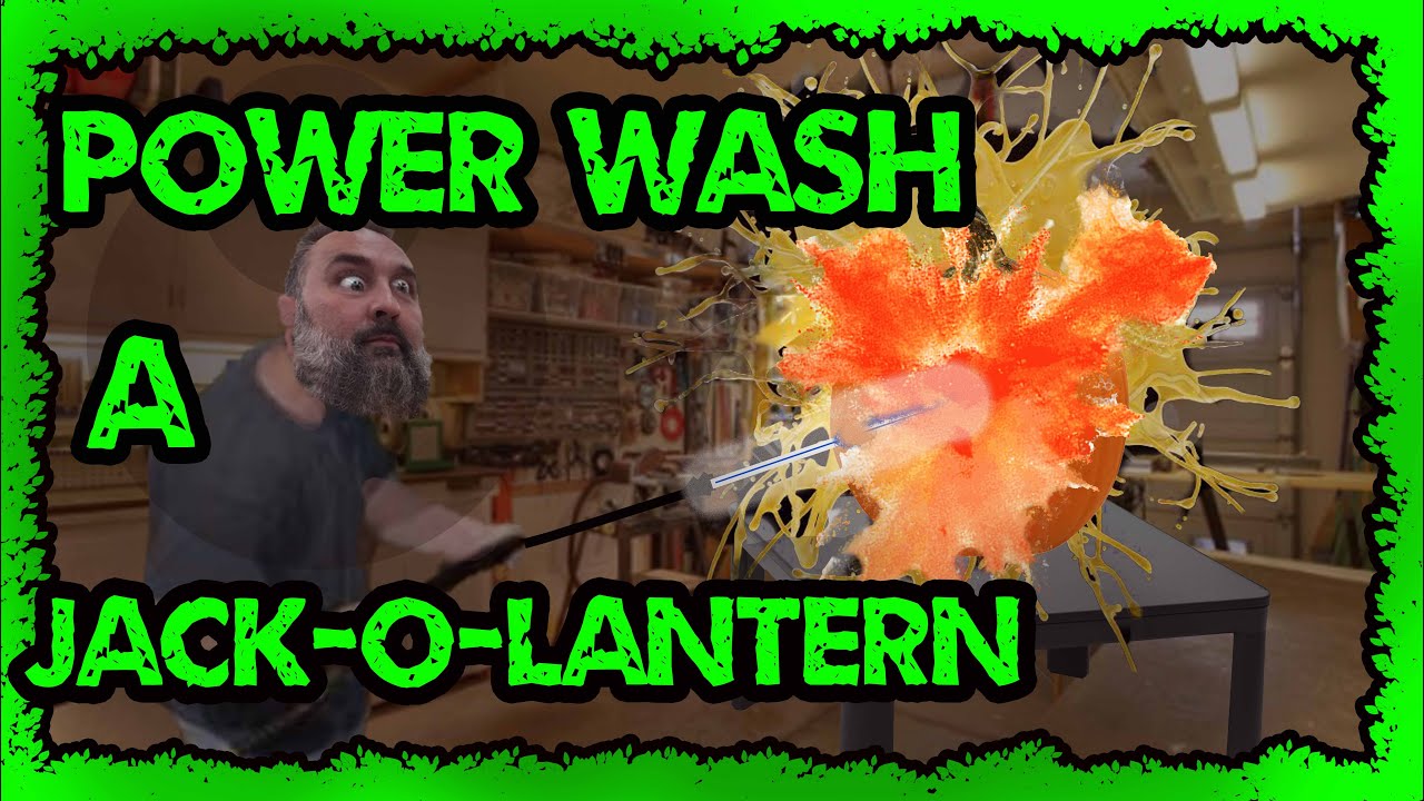 powerwash a jackolantern