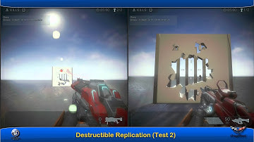 UE4 - Destructible Replication (Test #2)