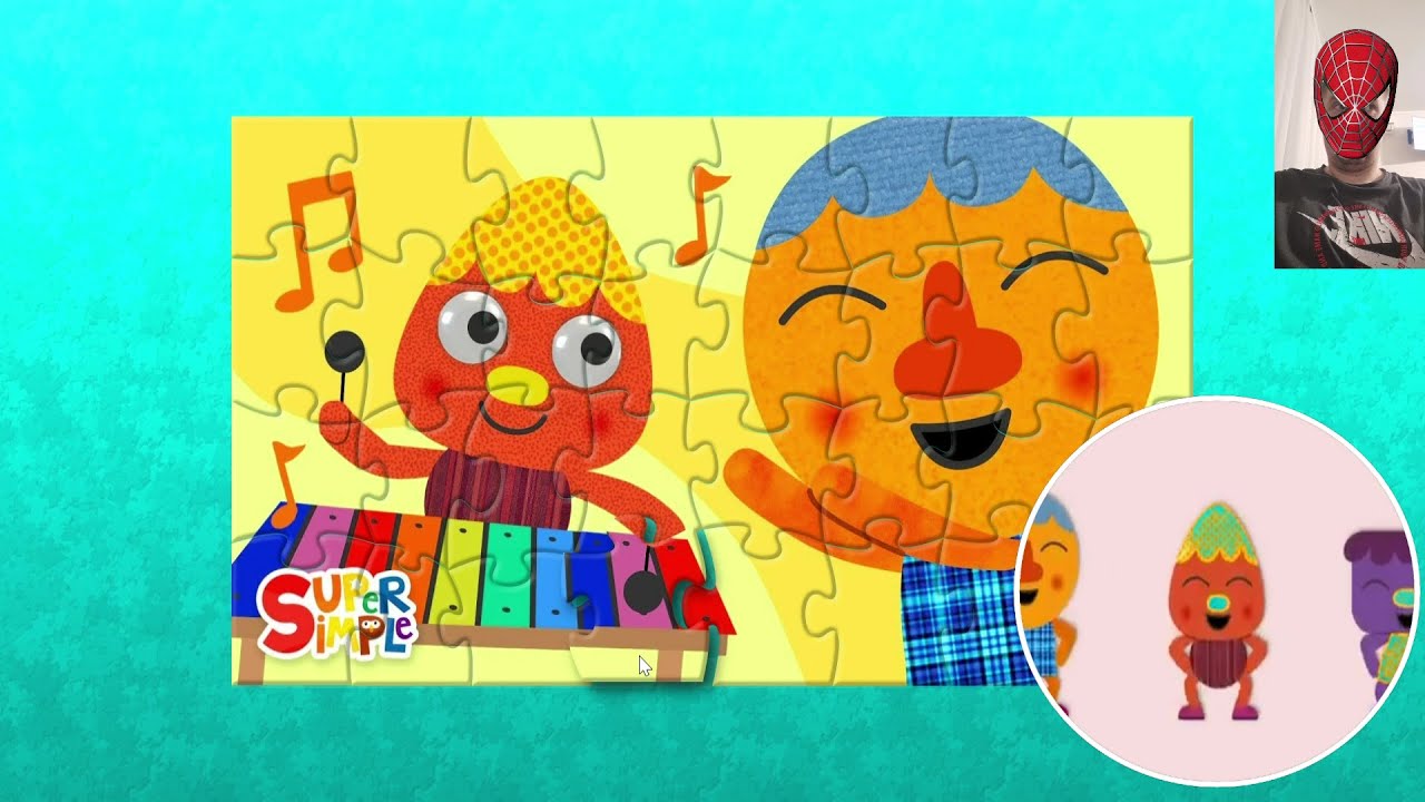 My Happy Song Noodle & Pals Super Simple Songs Puzzlioff - YouTube