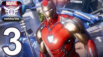 MARVEL Future Revolution - Gameplay Walkthrough Part 3 - New Stark City (iOS, Android)