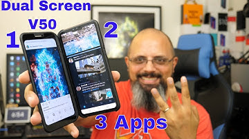 LG V50 ThinQ 5G Dual Screen Review  - Does Having 2 Displays Help? - Gaming, Multitasking