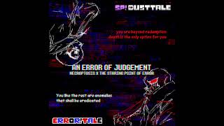 An Error Of Judgement Necroptosis X The Starting Point Of Error Sp Dust Vs Error Theme