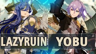 Gbvsrlazyruin Galleon Vs Yobu Grimnir High Level Gameplay.