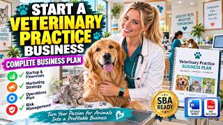 How to Start a Veterinary Clinic – Business Plan Template (Word & Excel)