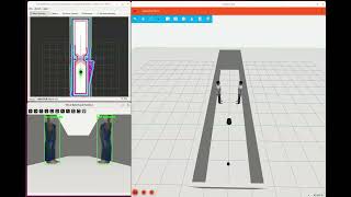 Social Navigation: TurtleBot4 Passes a Conversation in a Narrow Corridor (ROS 2 Nav2, Gazebo)