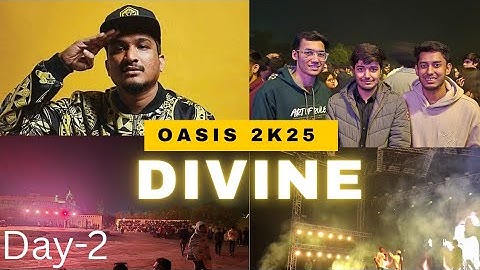 Divine at Oasis 2k25 at BITS Pilani 😎 #bitspilani #divine #bitsat2026 #oasis2025 #oasis2026 #bitsgoa