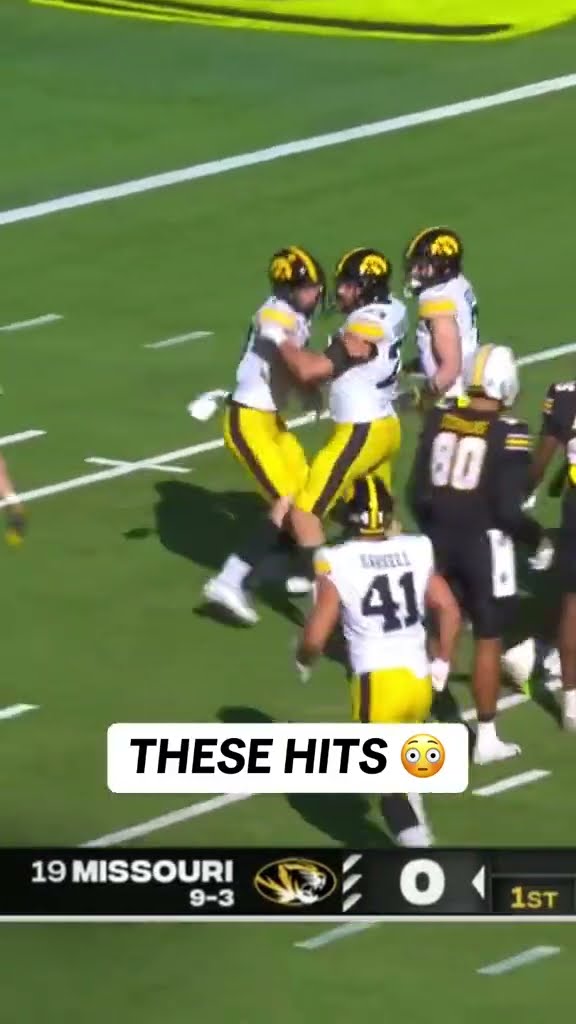 Iowa special teams isn’t messin’ around ?