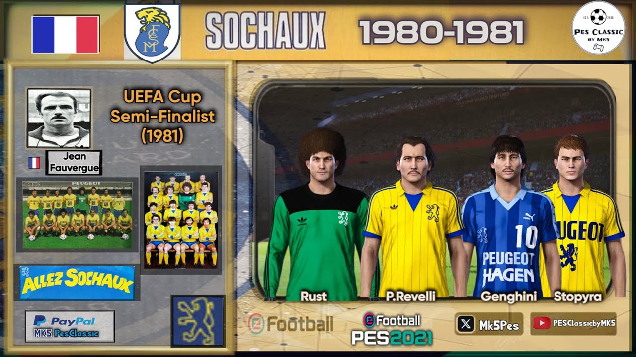 Lot RARE De 2 Fanions Brodés FC Sochaux UEFA Cup 2004-2005 - Football - Collection Memorabilia