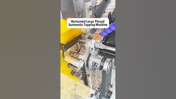 Aluminum Nut Large Thread Fully Automatic Tapping Machine