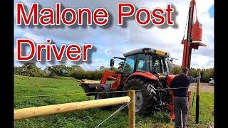 SETTING FENCE POSTS AROUND MY OFF-GRID HOMESTEAD YARD