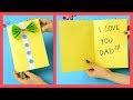 Father's Day Card - fun crafts for kids