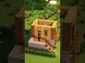Minecraft Easy Starter House 🏠 #minecraft#minecraftbuilding#minecrafttutorial#starterhome#3x3