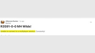 How To Fix Monster Hunter Wilds Error Code R-3591-0-0?