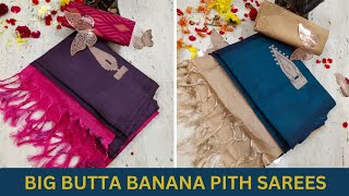 Big A Banana Pith Sarees Vazhai Naar Silk Saree Resellers Banana Fibre Silk Saree