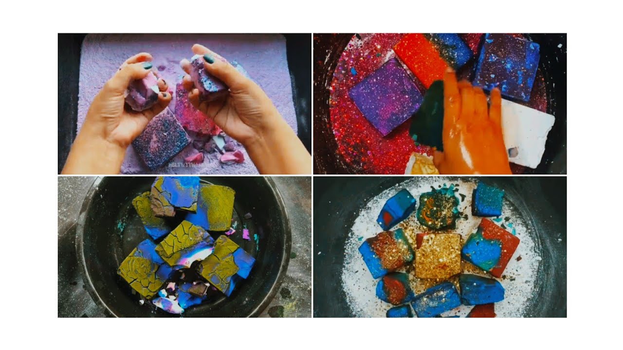 Asmr Dyed buttery bsnchalk of different creators||comp.||edit‼️sleep ...