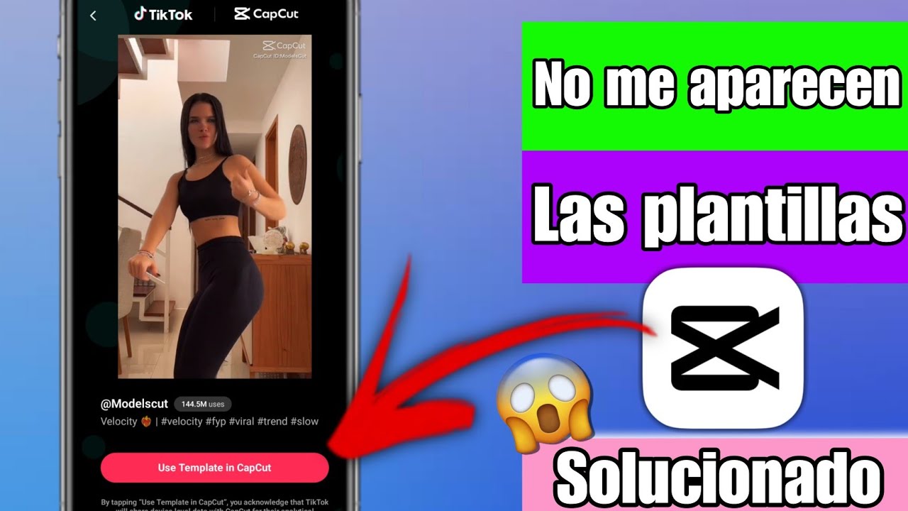 Por qué NO me APARECEN las PLANTILLAS de CAPCUT en TIKTOK 2024 ...