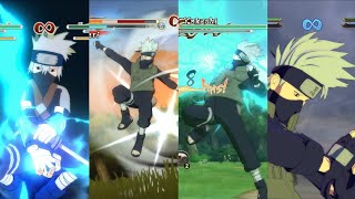 All Combos/Movesets In Naruto Storm Series Complete Version (Combo/Movesets Evolution)