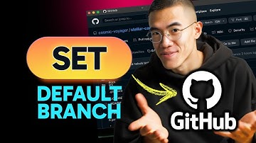 How to SET THE DEFAULT BRANCH in GitHub (Step by Step) 2025
